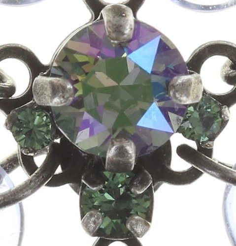 image for Earring Stud Dangling Aquarell Lila  