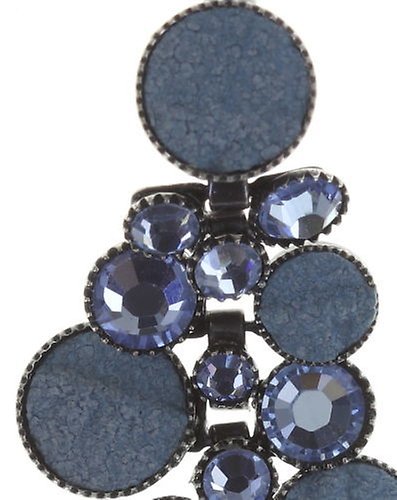 image pour Boucles d'oreilles Eurowire pendantes Planet River Bleu  