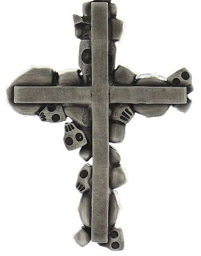 image for Necklace Pendant Pirates in Paris White / Grey  