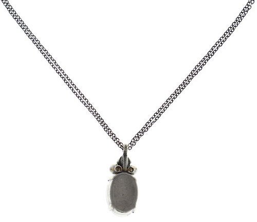 image for Necklace Pendant Pirates in Paris White / Grey  