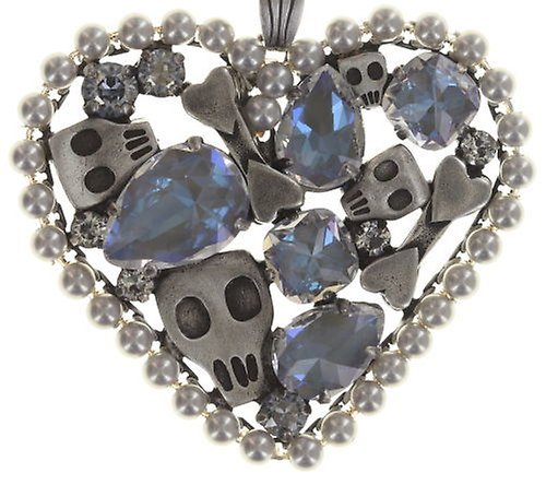 image for Necklace Pirates in Paris White / Grey  