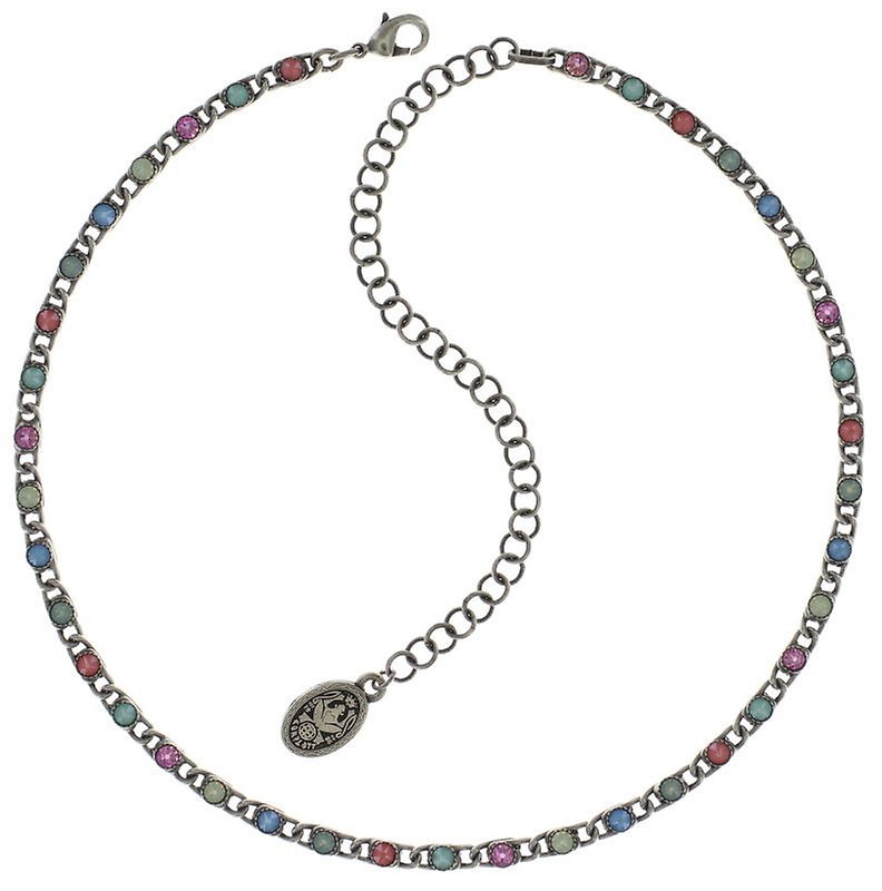 Bild für Choker Collier Lost Garden Pastell Multi  