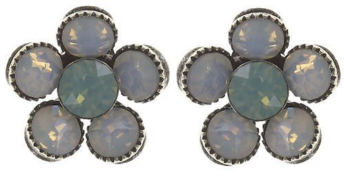 image for Earring stud Lost Garden Pastel Multi  