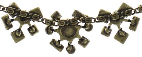 image for Necklace Collier Jumping Baguette White  