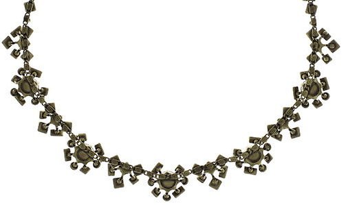 image for Necklace Jumping Baguette White  