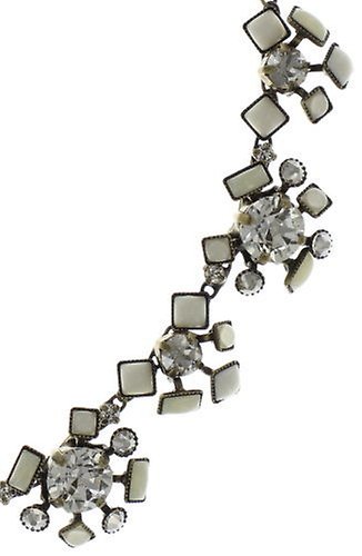 image pour Collier Jumping Baguette Blanc  