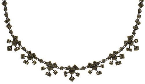 image for Necklace Jumping Baguette White  