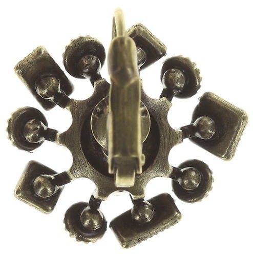 image for Earring Eurowire Jumping Baguette White  