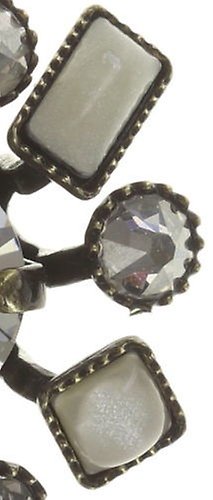 image for Earring Eurowire Jumping Baguette White  