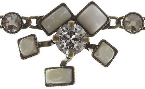 image for Necklace Jumping Baguette White  