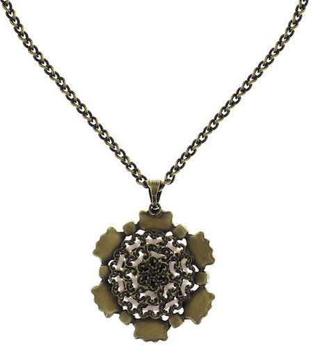 image pour Collier pendant (long) Macaron Beige / Blanc  size 2XL