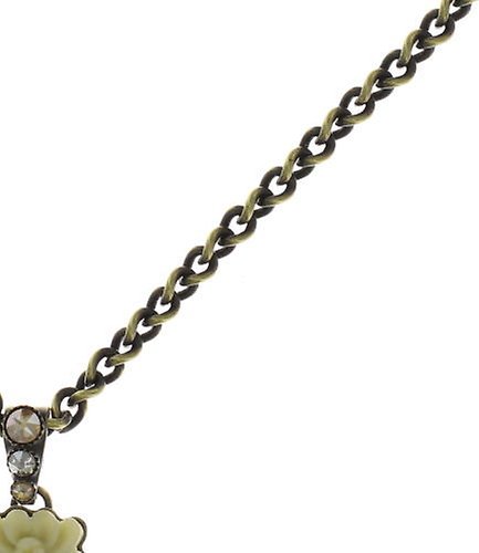 image pour Collier pendant (long) Macaron Beige / Blanc  size 2XL