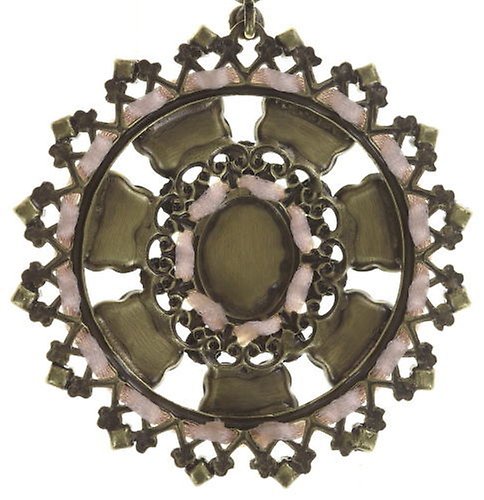 image for Earring Stud Dangling Macaron Beige / White  size XL