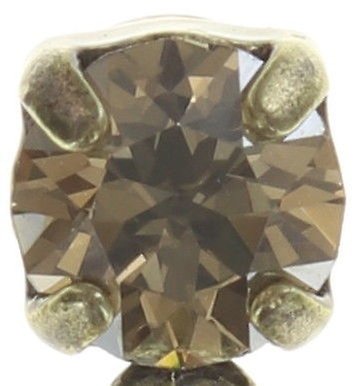 image for Earring Stud Dangling Macaron Beige / White  size XS