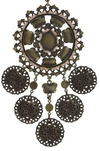 image for Earring Clip Dangling Macaron Beige / White  size XL,XS