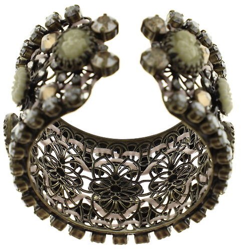 image for Bracelet Bangle Macaron Beige / White  