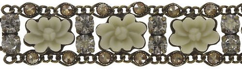 image pour Bracelet Macaron Beige / Blanc  