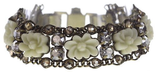 image pour Bracelet Macaron Beige / Blanc  