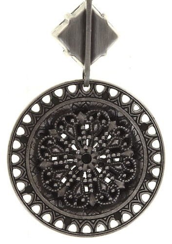 image for Earring Eurowire Dangling Ice Rosone White  size L,XS