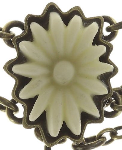 image for Necklace Macaron Beige / White  size L