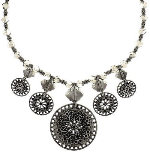 image pour Collier Ice Rosone Blanc  size XL,M,S