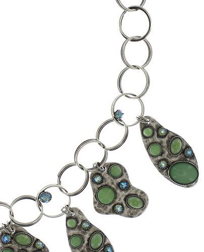 image for Necklace/anklet Color Drops Green  
