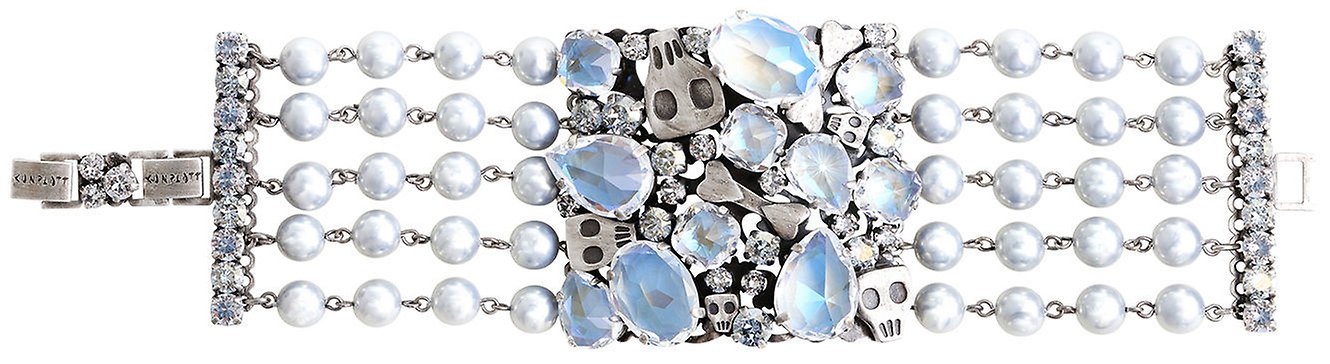 image pour Bracelet Pirates in Paris Blanc / Gris  