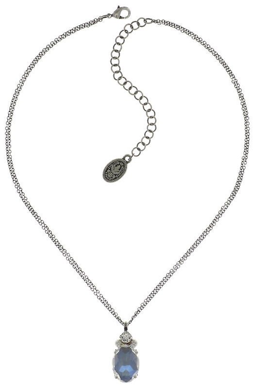 image for Necklace Pendant Pirates in Paris White / Grey  