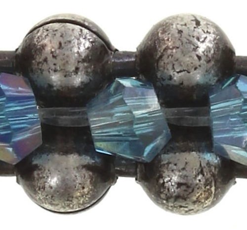 image for Bracelet Bead Snakes Blue  