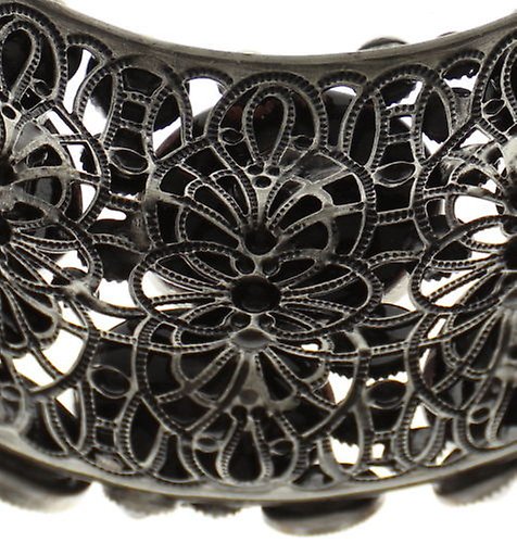 image for Bracelet bangle Planet River Beige / Brown  