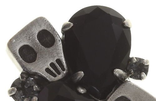 image pour Boucles d'oreilles Clip Pirates in Paris Noir  