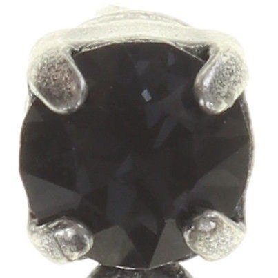 image for Earring stud dangling Pirates in Paris Black  