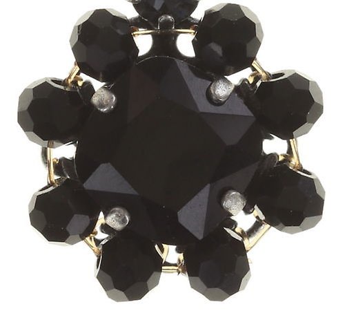 image for Earring stud dangling Pirates in Paris Black  