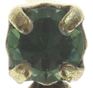 image for Earring Stud Dangling Pirates in Paris Green  