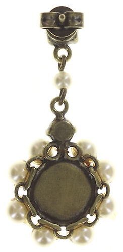 image for Earring Stud Dangling Pirates in Paris Blue  