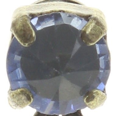 image for Earring Stud Dangling Pirates in Paris Blue  