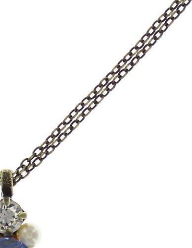 image for Necklace Pendant Pirates in Paris Blue  