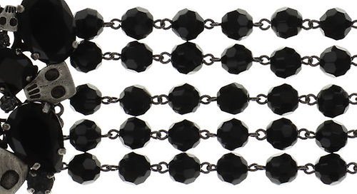 image pour Collier ras-de-cou Pirates in Paris Noir  