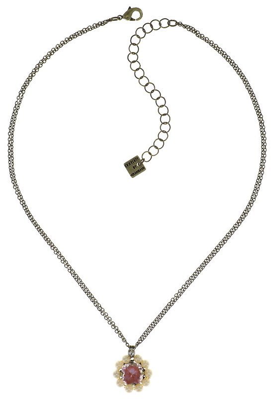 image for Necklace Pendant Pirates in Paris Pink  