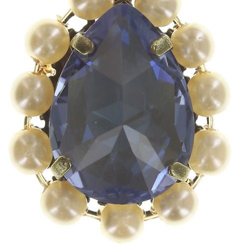 image for Necklace Pendant Pirates in Paris Blue  