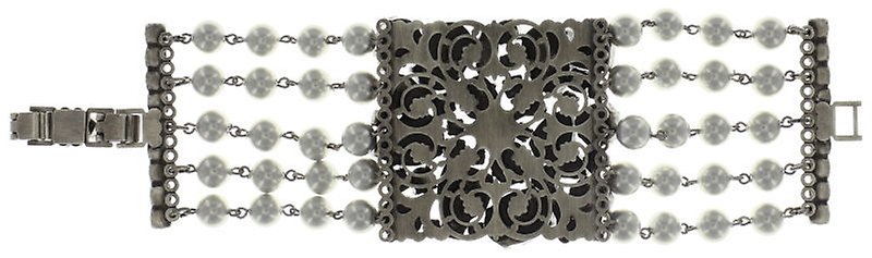 image pour Bracelet Pirates in Paris Blanc / Gris  