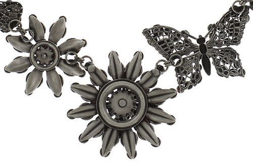 image for Necklace Collier Lost Garden Beige / Pink  