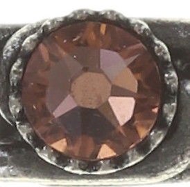 Bild für Choker Collier lang Lost Garden Beige / Pink  