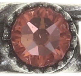 image pour Collier ras-de-cou long Lost Garden Beige / Rose  