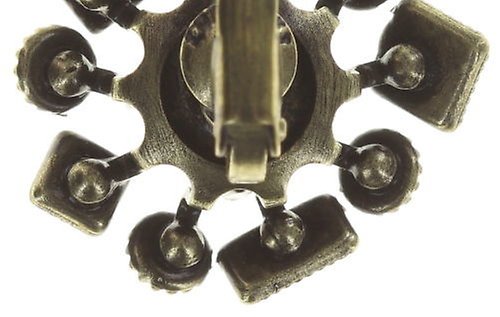 image for Earring Eurowire Jumping Baguette White  