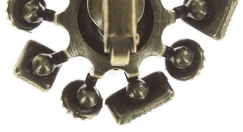 image for Earring Eurowire Jumping Baguette Blue  