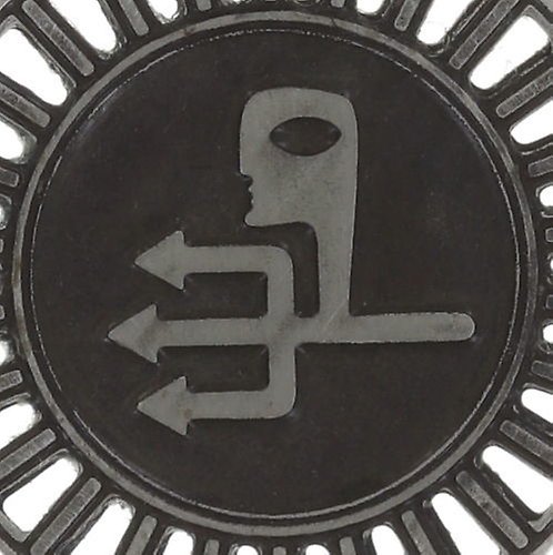 Bild für Charm Zodiac Messing / Silber  Größe S