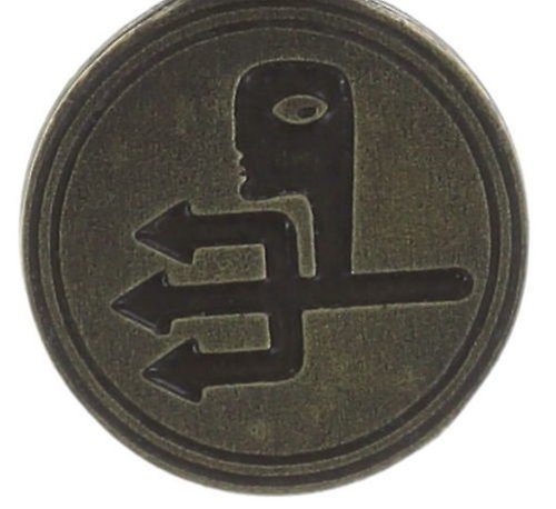 image for Charm Zodiac Brass / Silver  size XS