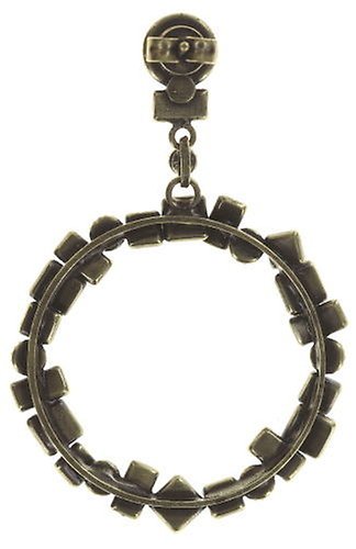 image pour Clou d'oreille pendant Jumping Baguette Bleu  