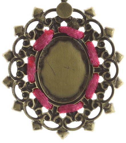 image for Earring Stud Dangling Macaron Pink  size S